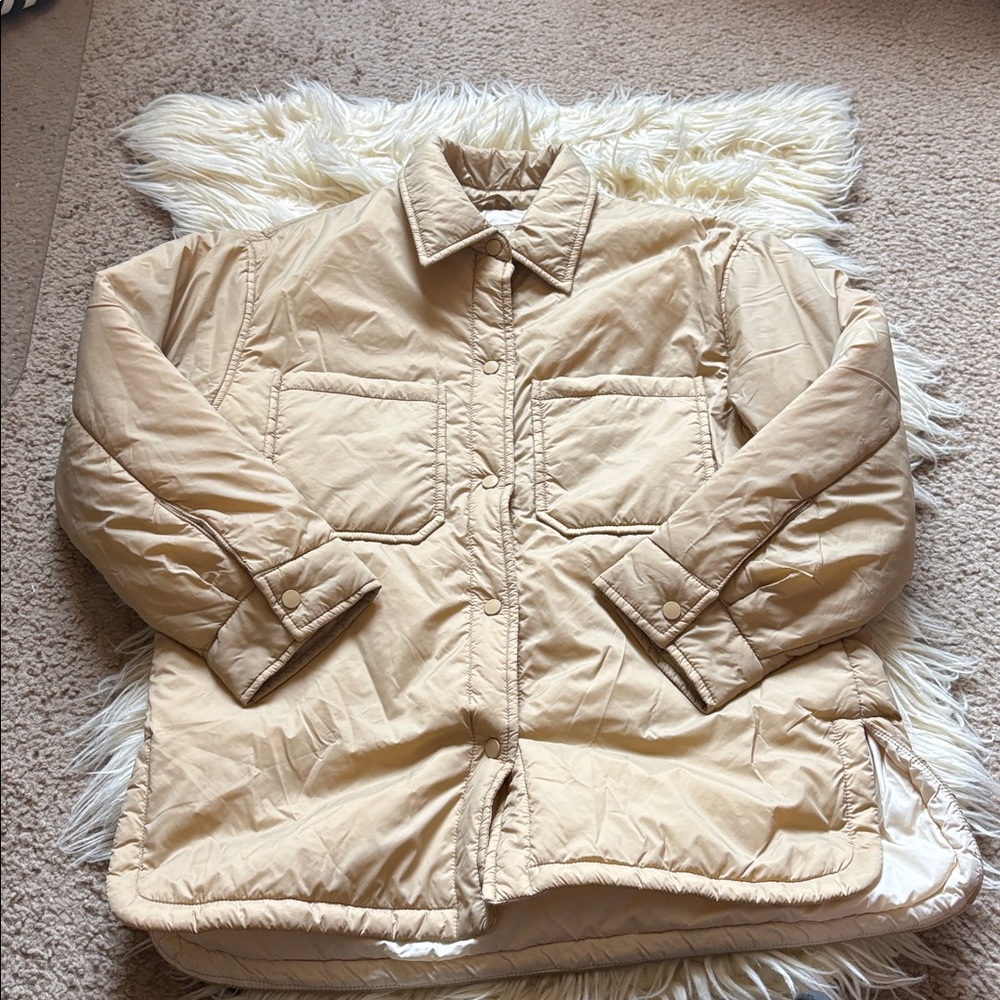 Zara kids girls lightweight nylon jacket